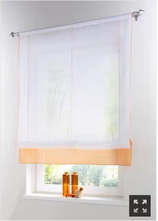 Rideaux en tulle pour la cuisine