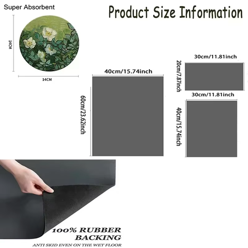 Tapis de séchage de vaisselle