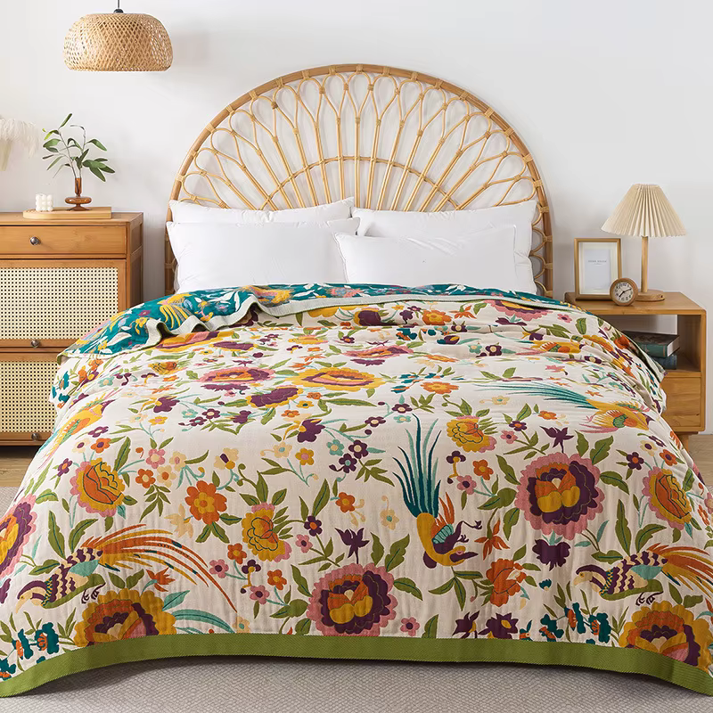 Couverture de luxe en coton