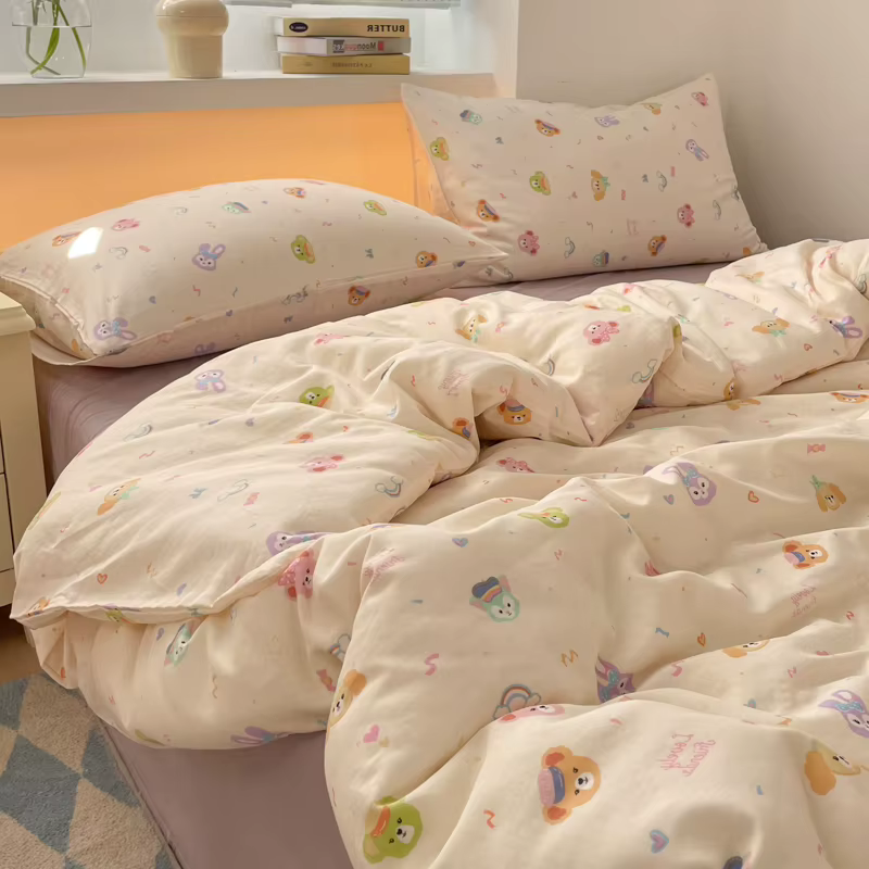 Parure de lit 100% coton