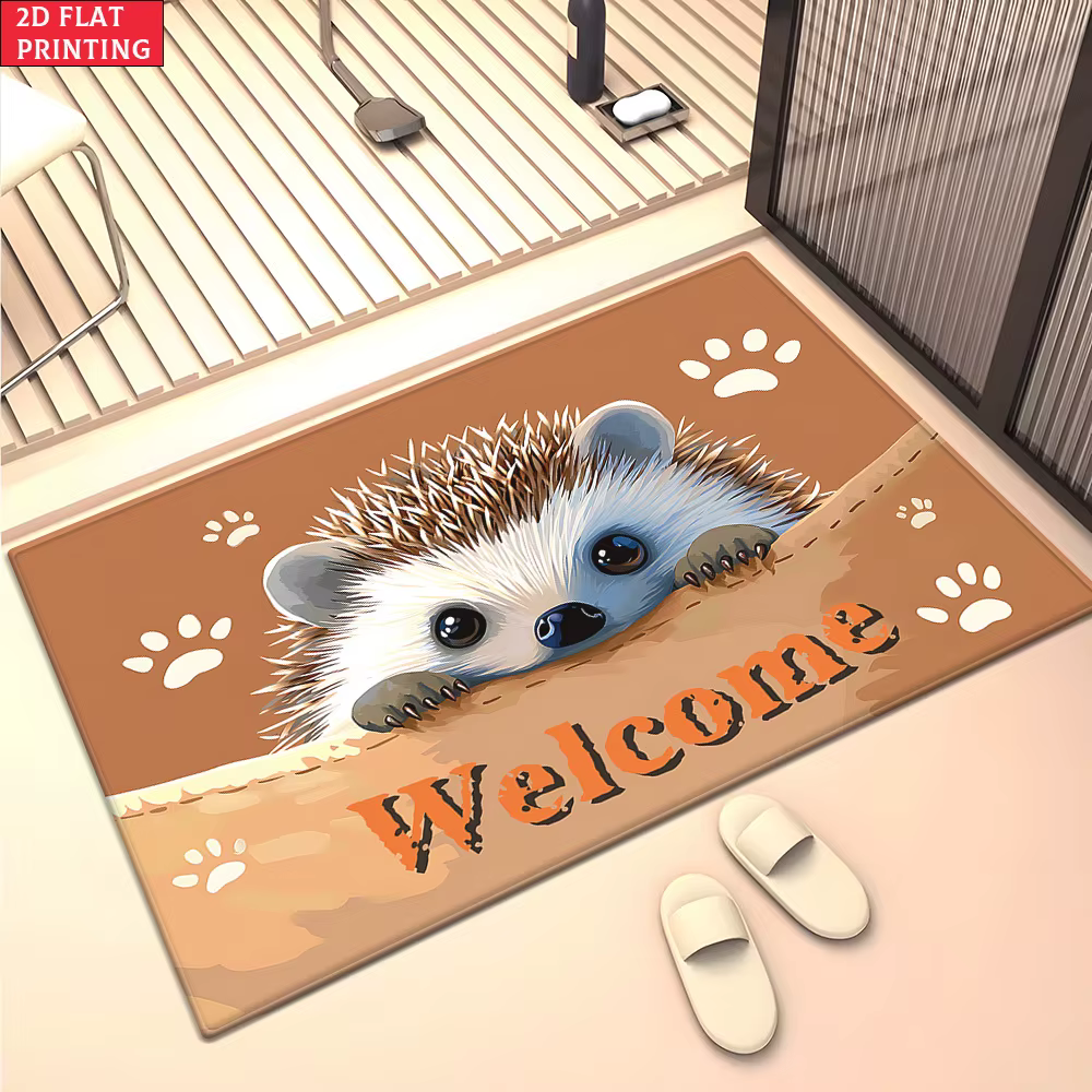 Tapis de sol antidérapant Animaux de la jungle (Éléphant
