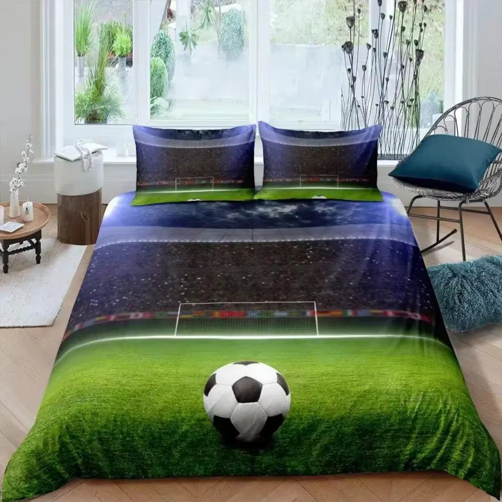 Ensemble de housse de couette de Football américain