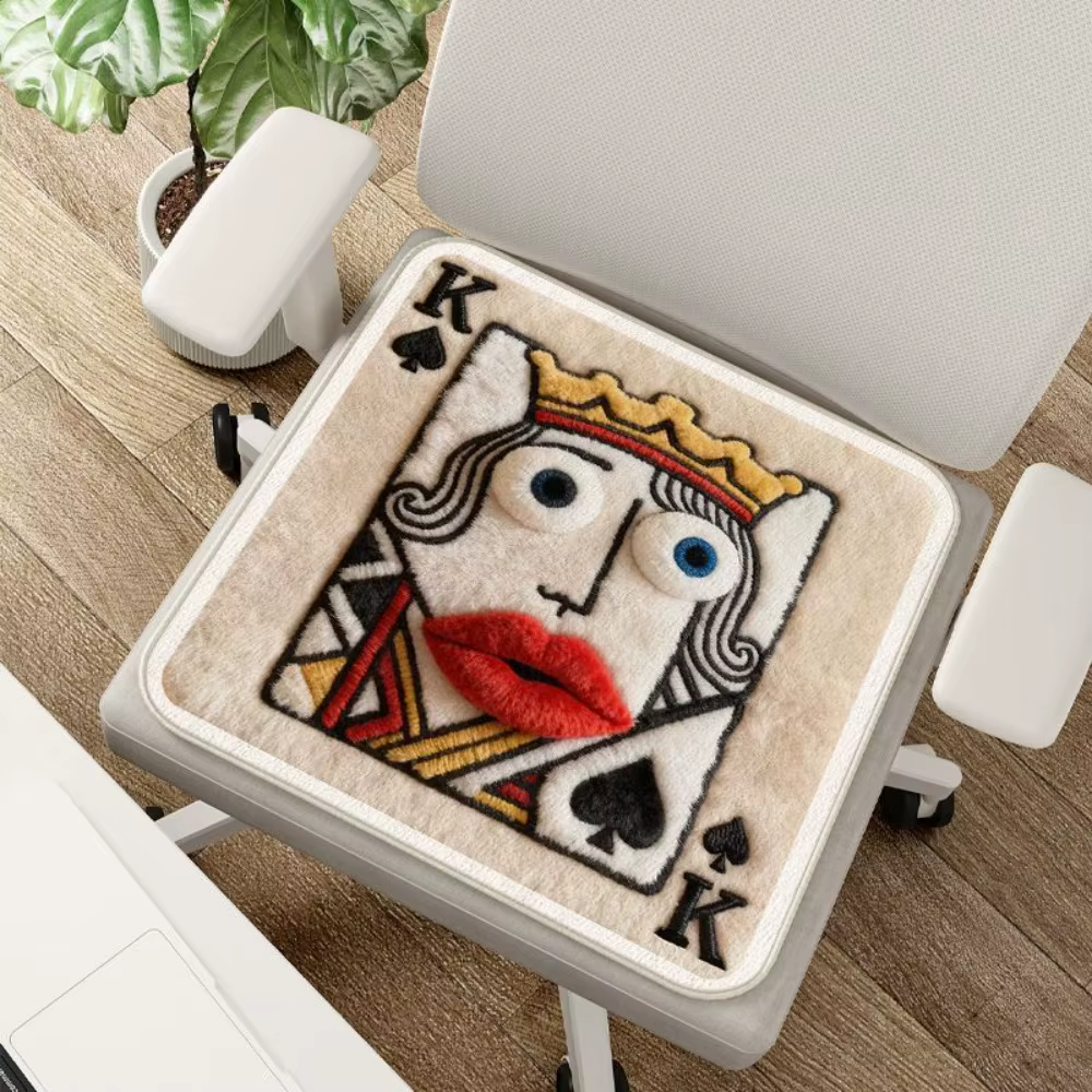 Coussin de Poker mignon 40x40cm