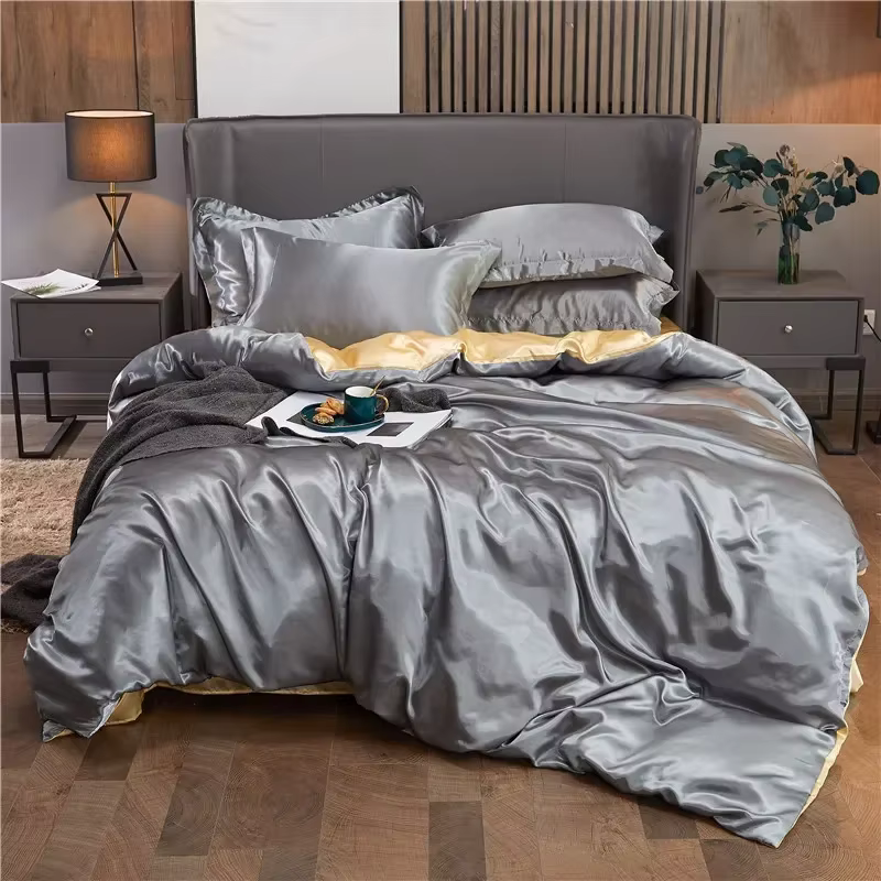Housse de couette de luxe en Satin rayonne