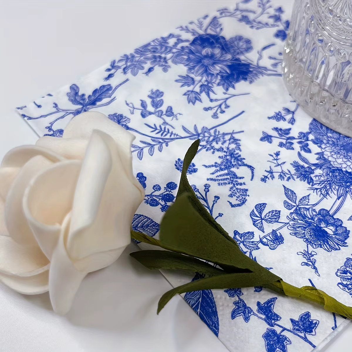 Serviettes en papier pour découpage
