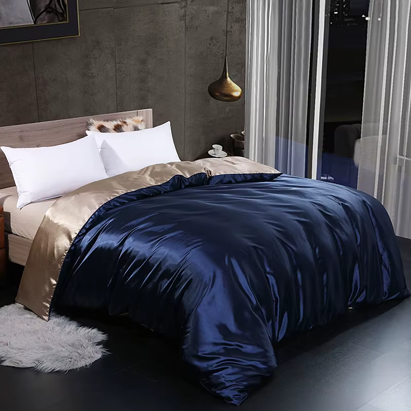 Housse de couette en Satin de luxe de haute qualité