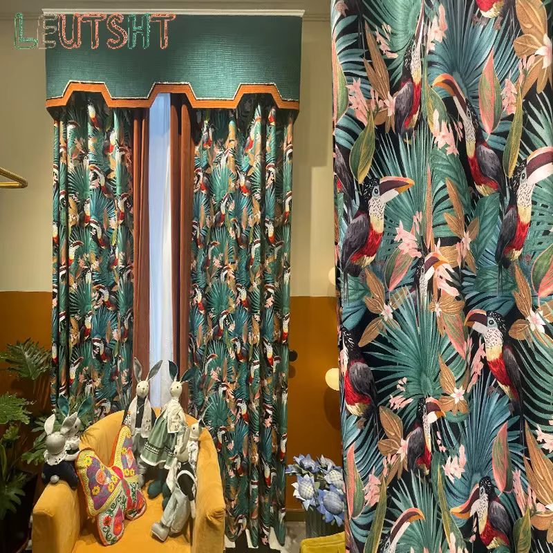 Rideaux de Style américain pour salon