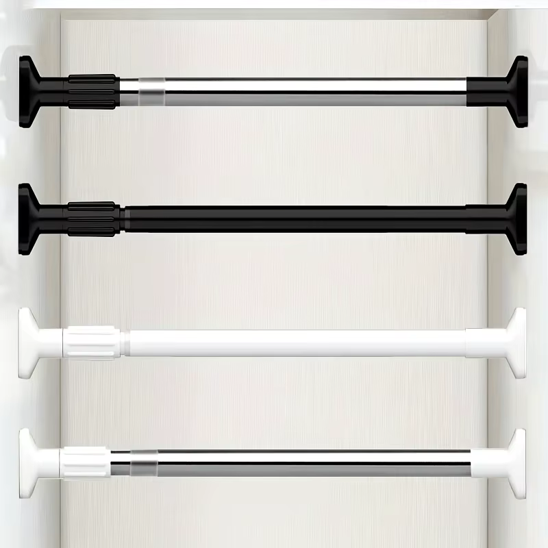 Tringle à rideau télescopique multifonctionnelle