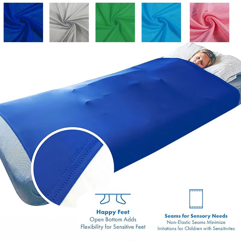 Drap de lit sensoriel hamac couverture sensorielle draps de compression