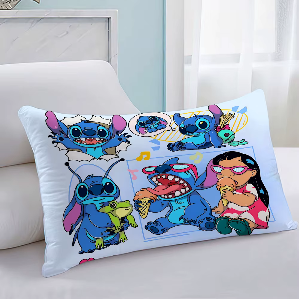 Coussins de canapé de luxe oreiller Long taies d'oreiller décoratives de dessin animé Kawaii housse de coussin taie