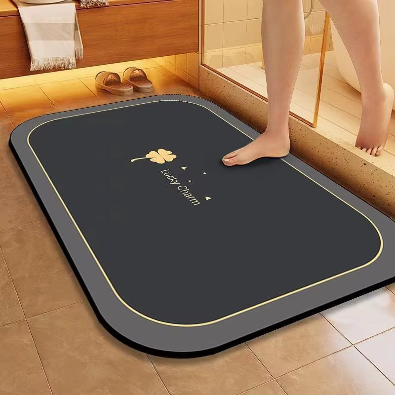 Tapis de sol de salle de bain absorbant