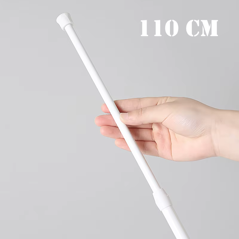 Tige à rideau en métal réglable 30-110cm