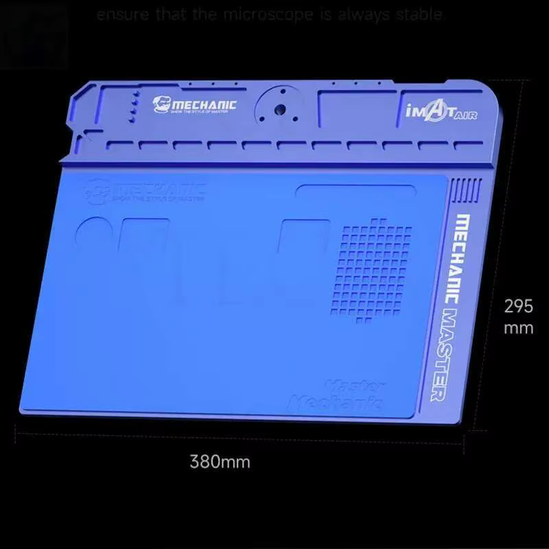 Base de Microscope mécanique IMat Air en alliage d'aluminium
