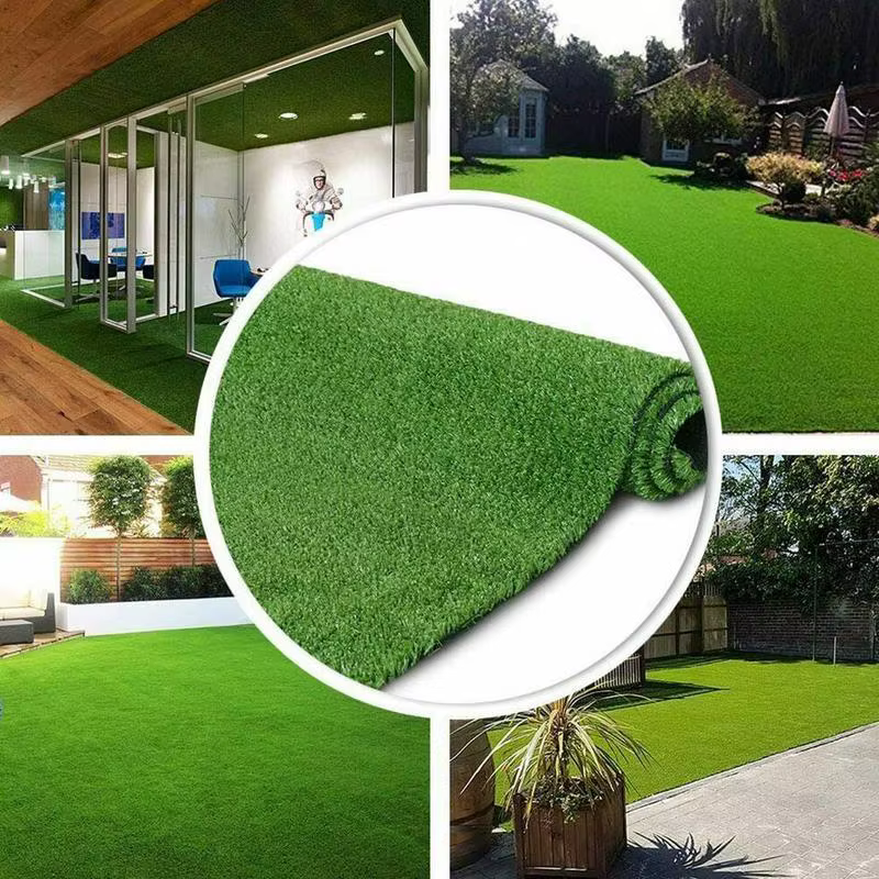 Tapis de faux gazon artificiel pour intérieur et extérieur