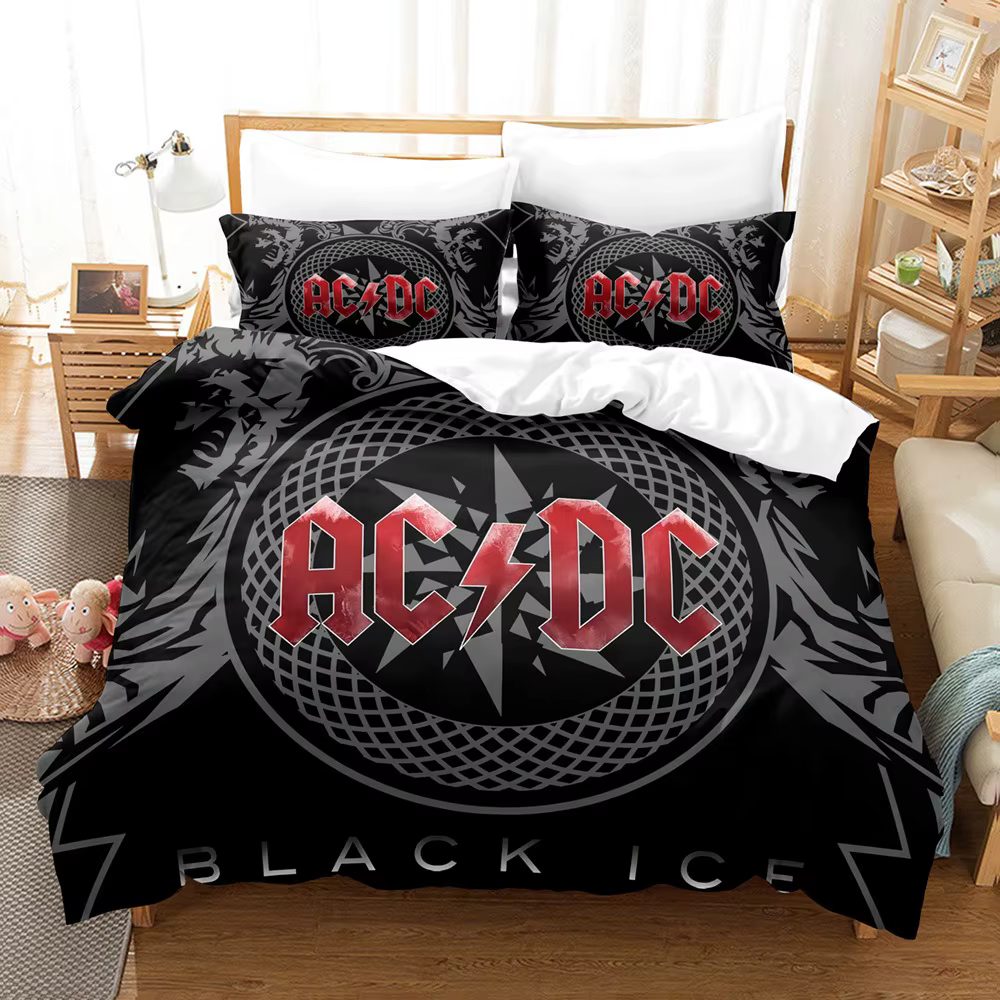 Rock Band – housse de couette et taie d'oreiller
