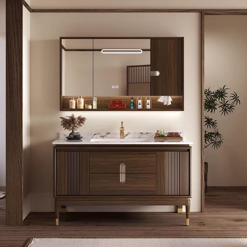 Meuble de salle de bain en bois de Chine