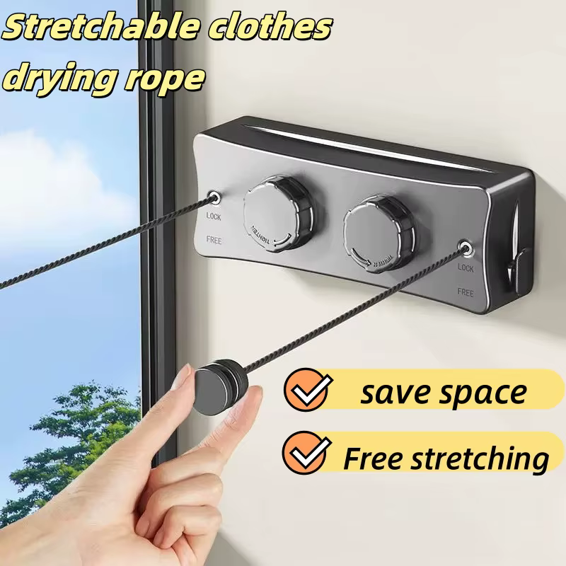 Nouvelle Étendoir à Linge Rétractable 5