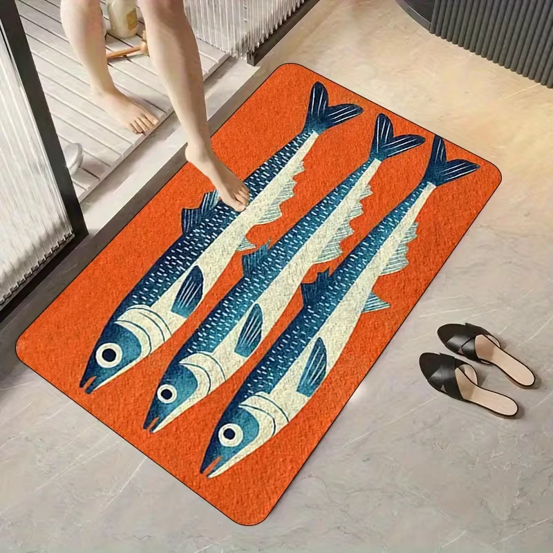 Tapis décoratif pour sol