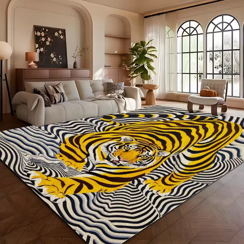 Tapis classique bohème Tiger