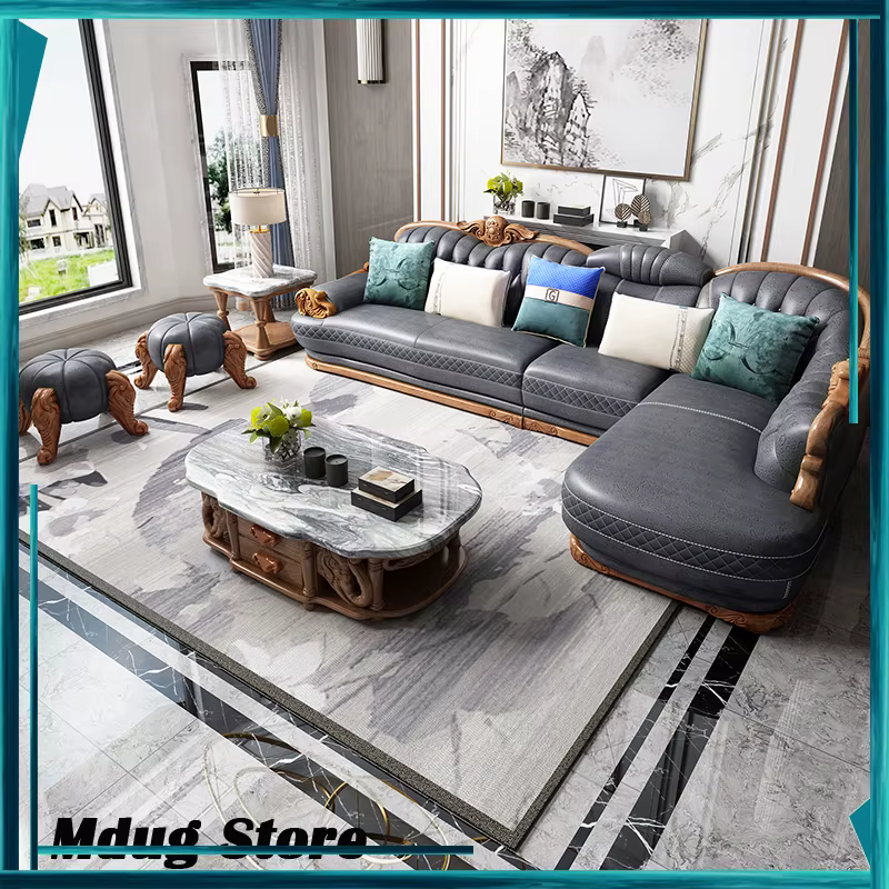 Adultes accoudoir canapés coussin luxe minimaliste 2 places