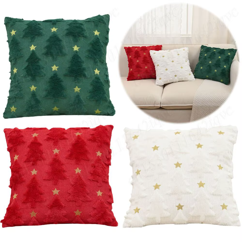 Juste de coussin décorative pour canapé