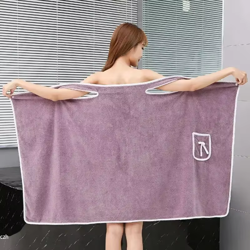 Serviettes de bain pour femmes et filles