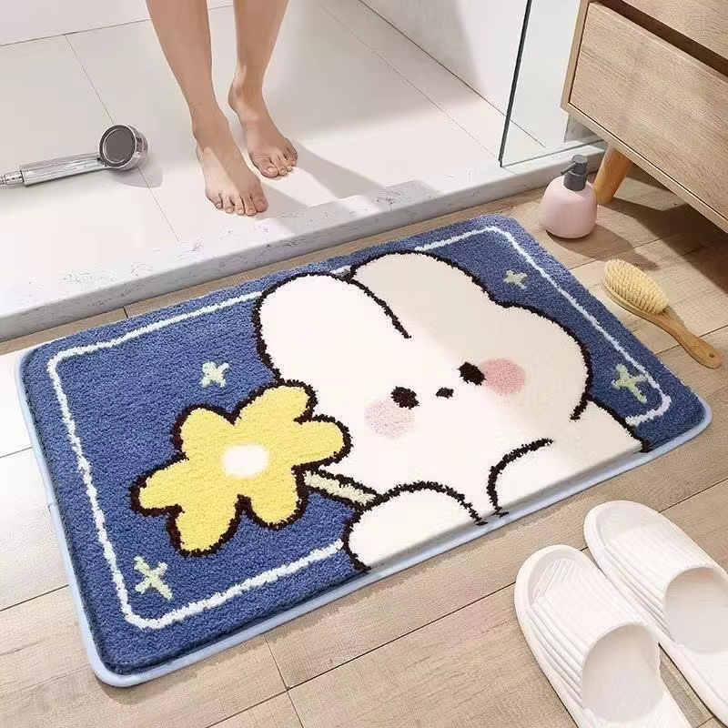 VIKAMA – tapis de baignoire en forme de lapin mignon