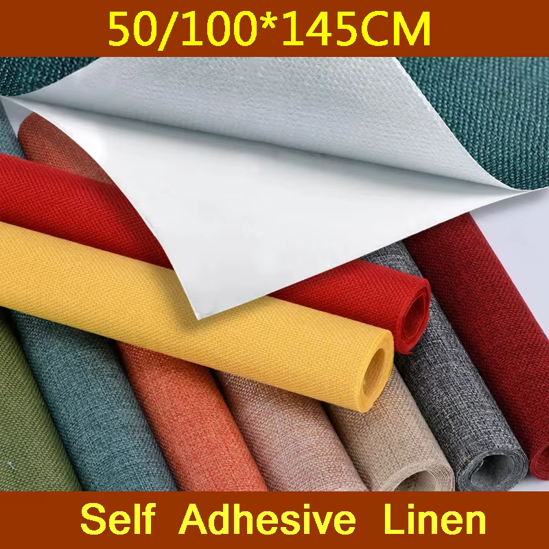 Patch de réparation en tissu de lin auto-adhésif