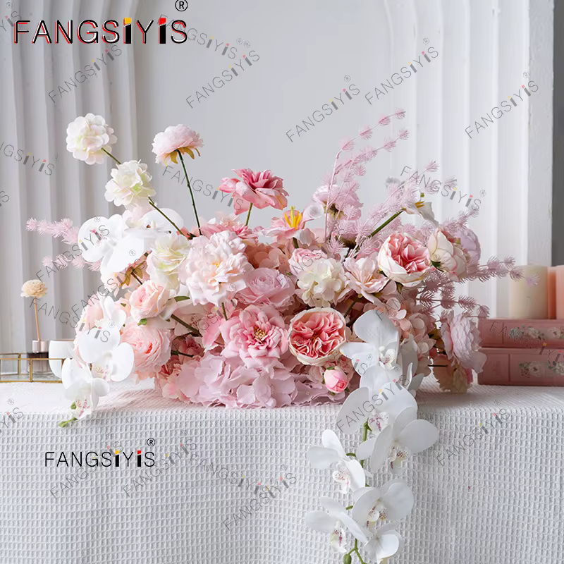 Décoration florale de luxe pour allée