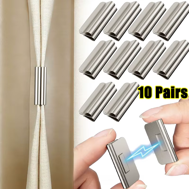 Attaches magnétiques puissantes pour rideaux