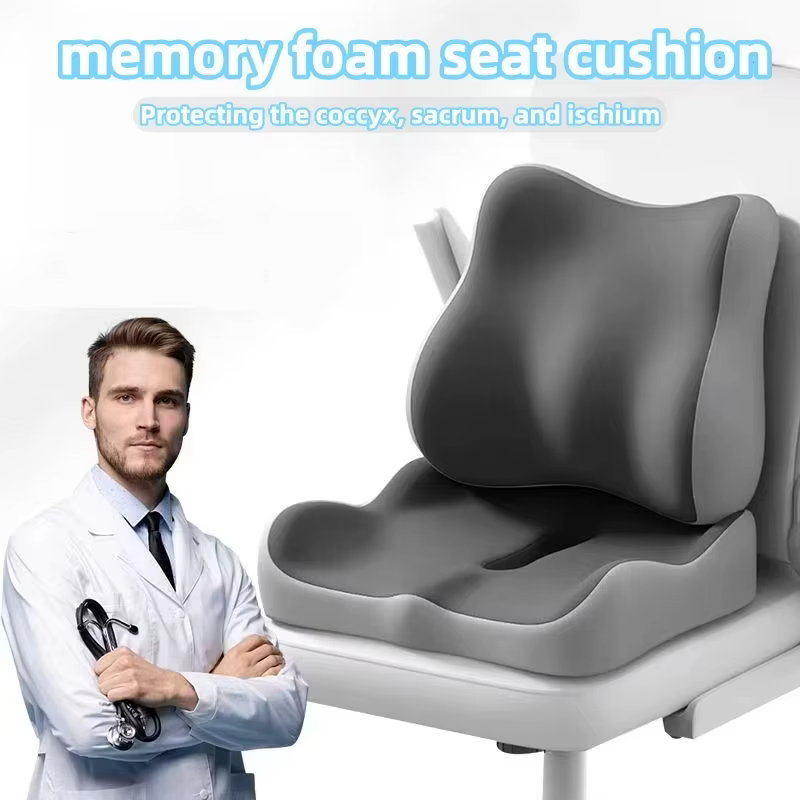 Coussin en mousse à mémoire de forme pour chaise de bureau
