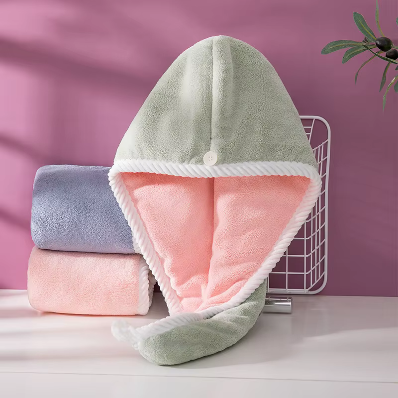 Serviette en microcarence pour cheveux longs pour femmes