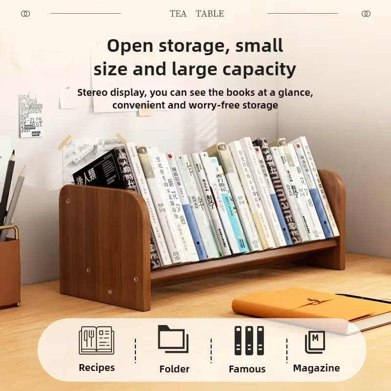 Étagère de rangement pour bibliothèque de bureau