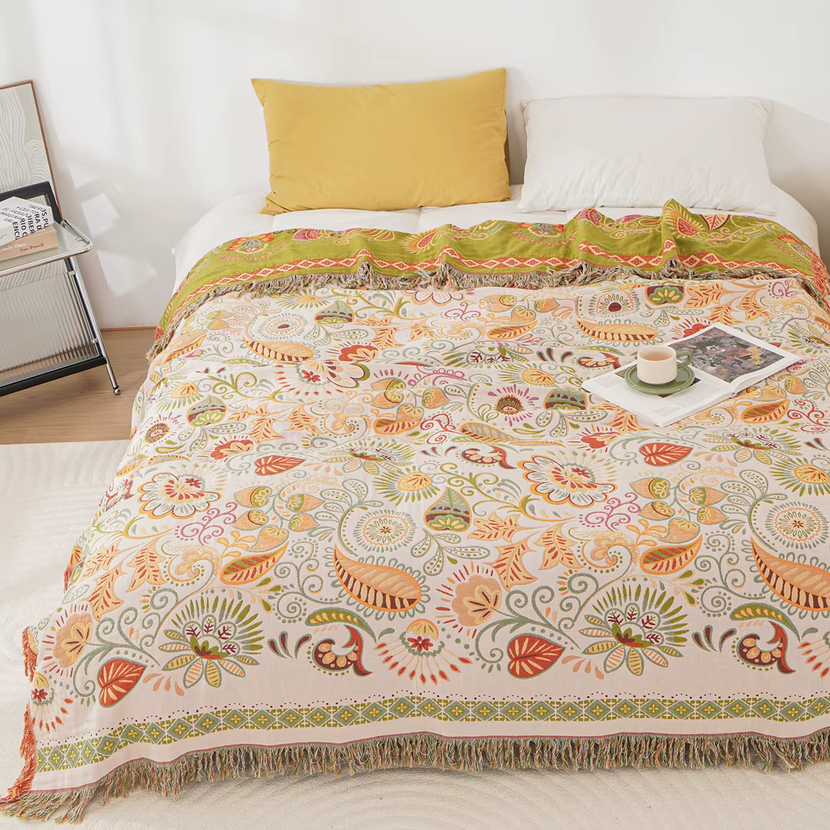 Couverture de serviette en gaze de coton épais de haute qualité