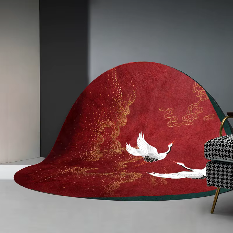 Nouveau tapis ronds de Style chinois pour salon