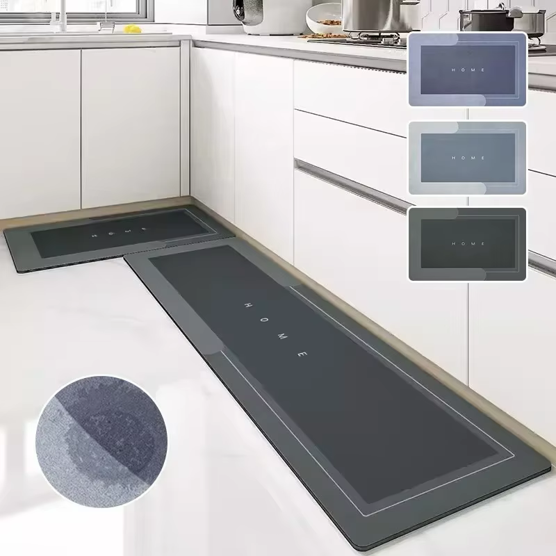 Tapis de cuisine en diatomite