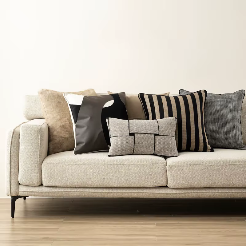 Housses de coussin de salon