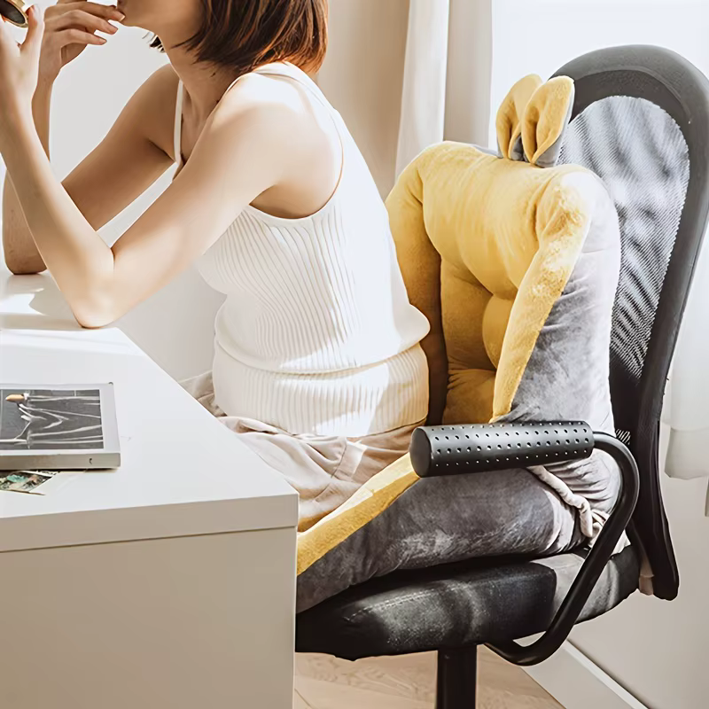 Coussin de lecture confortable et moderne en oreilles de lapin