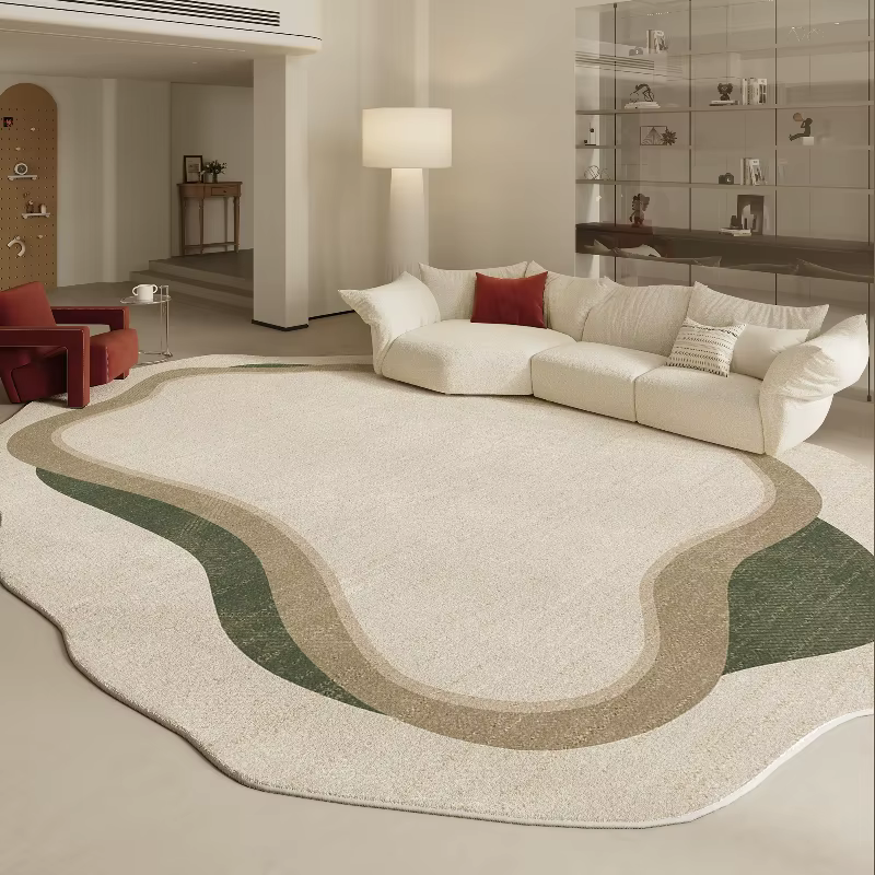 Tapis de décoration de salon de formes irrégulières