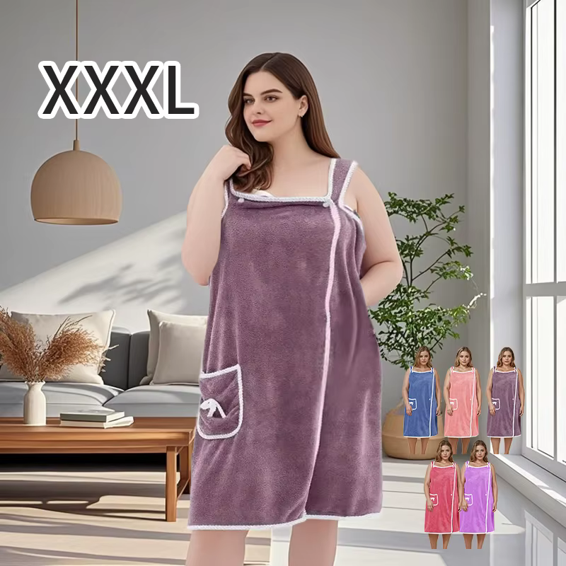 Serviettes de bain pour femmes et filles
