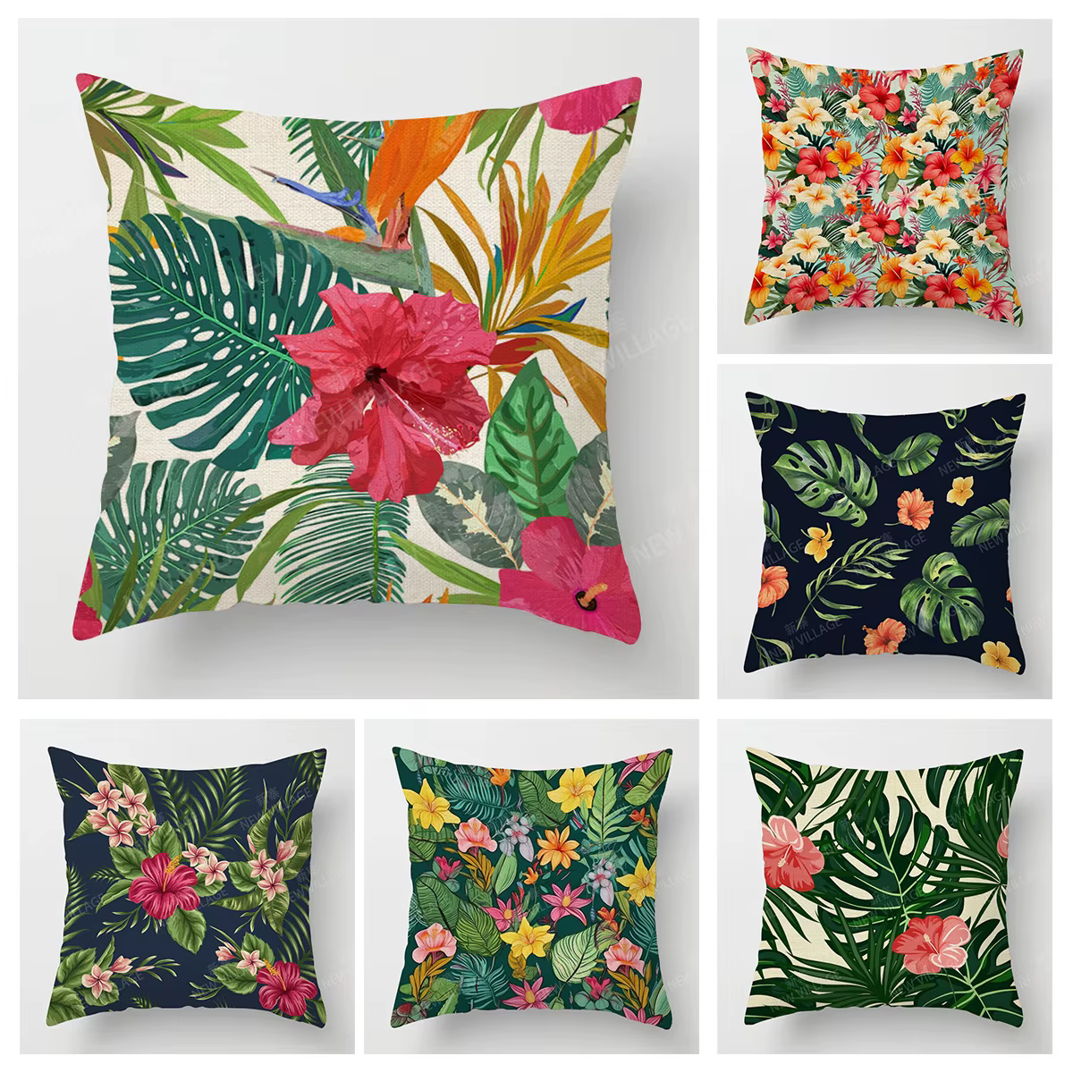 Juste de coussin décorative pour la maison et le salon