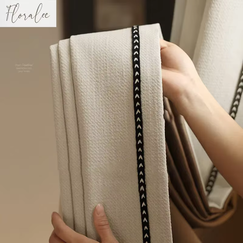 Rideaux de luxe de Style médiéval français