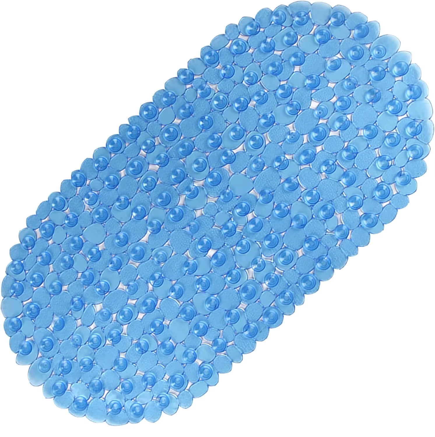 Tapis de baignoire avec ventouses et trous de vidange