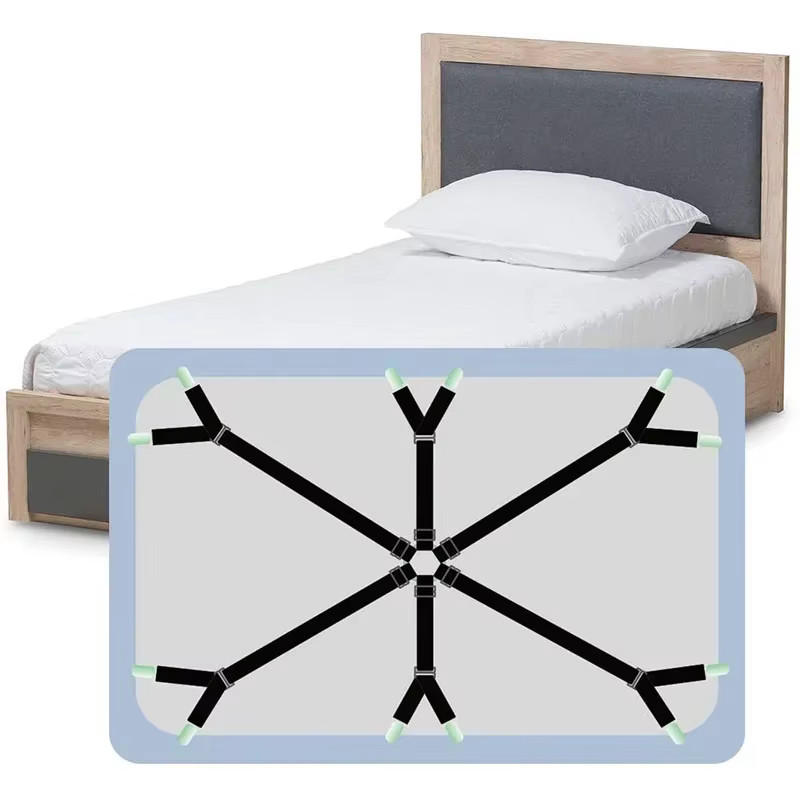 Sangles de support de drap de lit