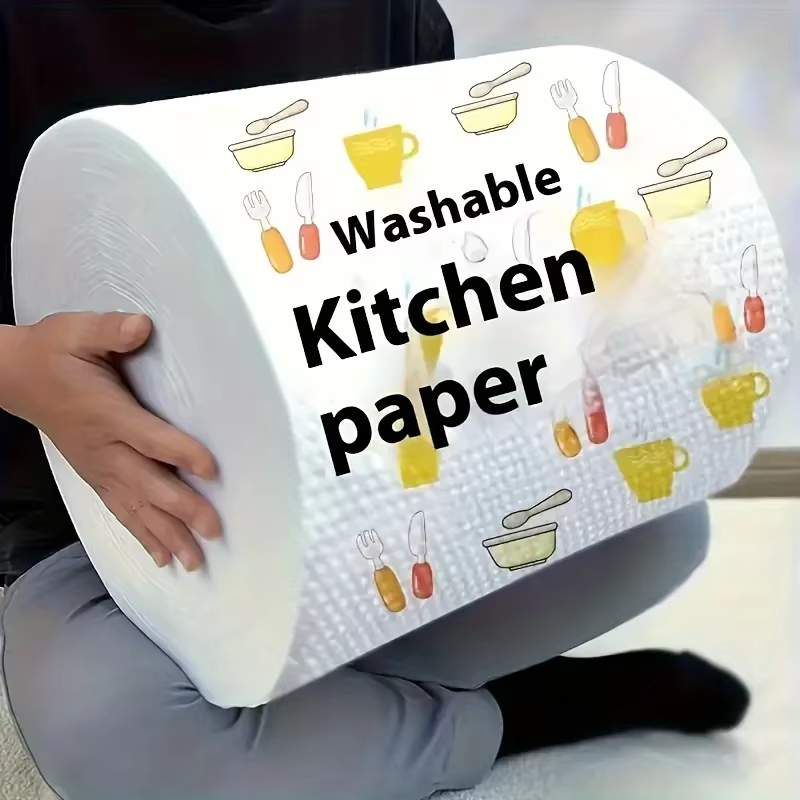 Chiffons de nettoyage de cuisine jetables très absorbants