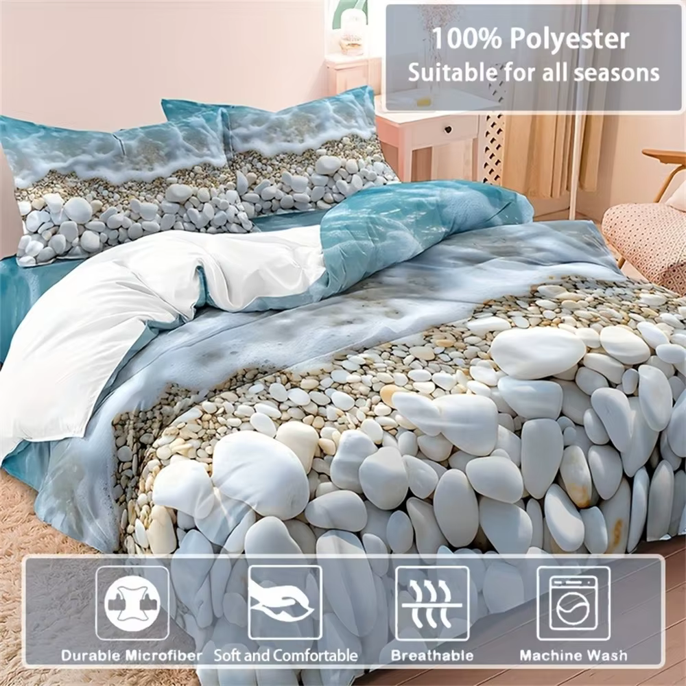 Parure de lit Oasis en bord de mer