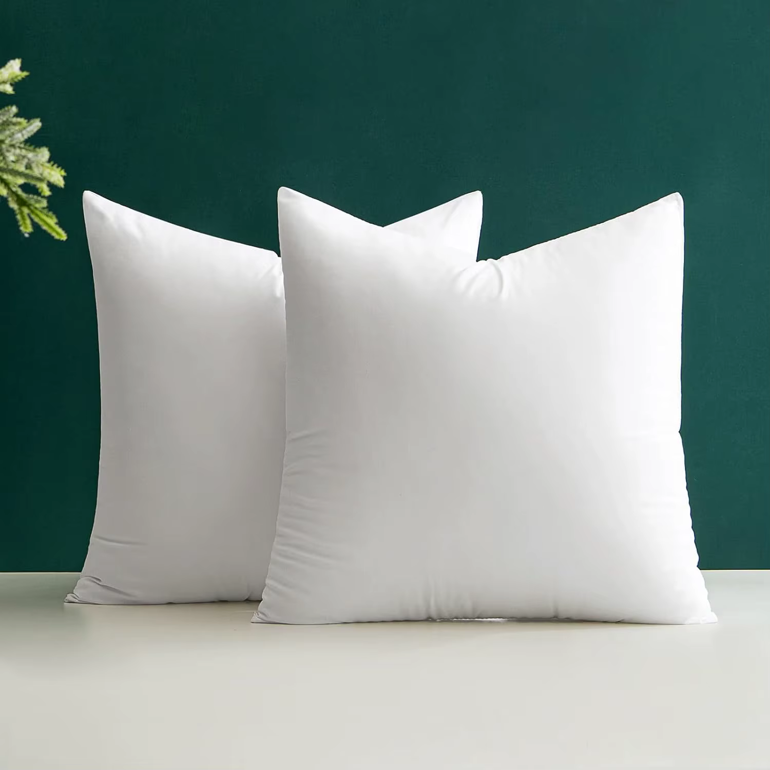 Coussin d'appoint rectangulaire blanc pour la maison
