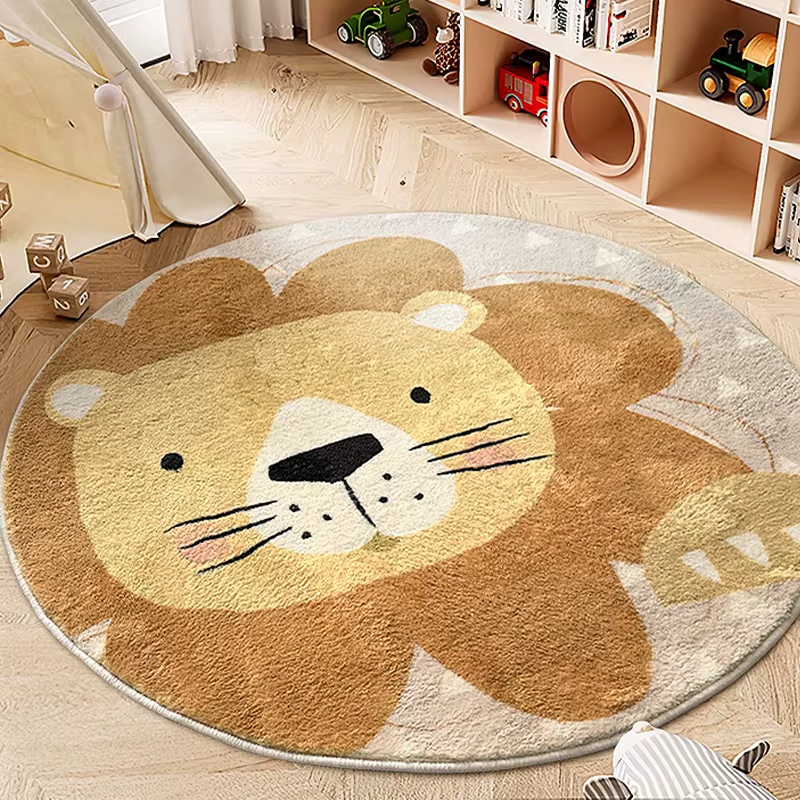 Tapis à motif de Lion pour salon