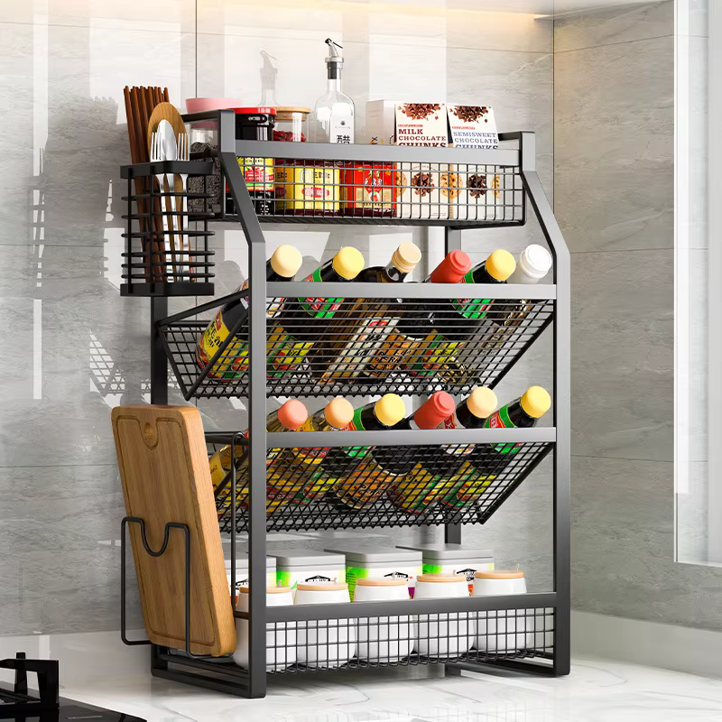 Étagère à condiments de cuisine