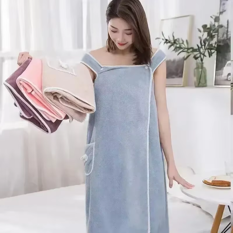 Serviette de bain portable pour femmes et filles